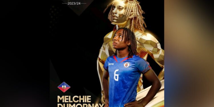 Melchie Daëlle Dumornay nominée pour le Prix de la meilleure joueuse de la Concacaf 2024