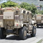 Port-au-Prince un blindé tombe en panne en pleine opération conjointe PNHKényans