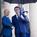 Macron a reçu l’un des “cons”, Leslie Voltaire