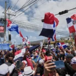 République Dominicaine une manifestation des Dominicains contre limmigration haïtienne tourne au vinaigre